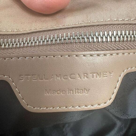 Stella McCartney Go Falabella Large Nylon Tote‎ Bag Beige - Picture 4 of 16